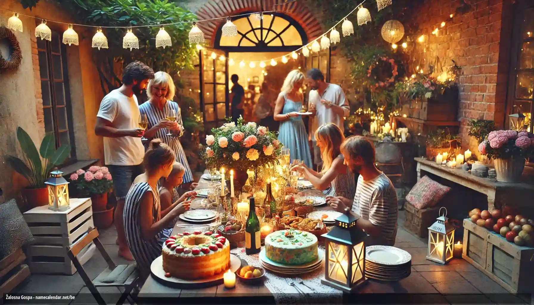 Святкаванне імянін і імянін - Žalosna Gospa