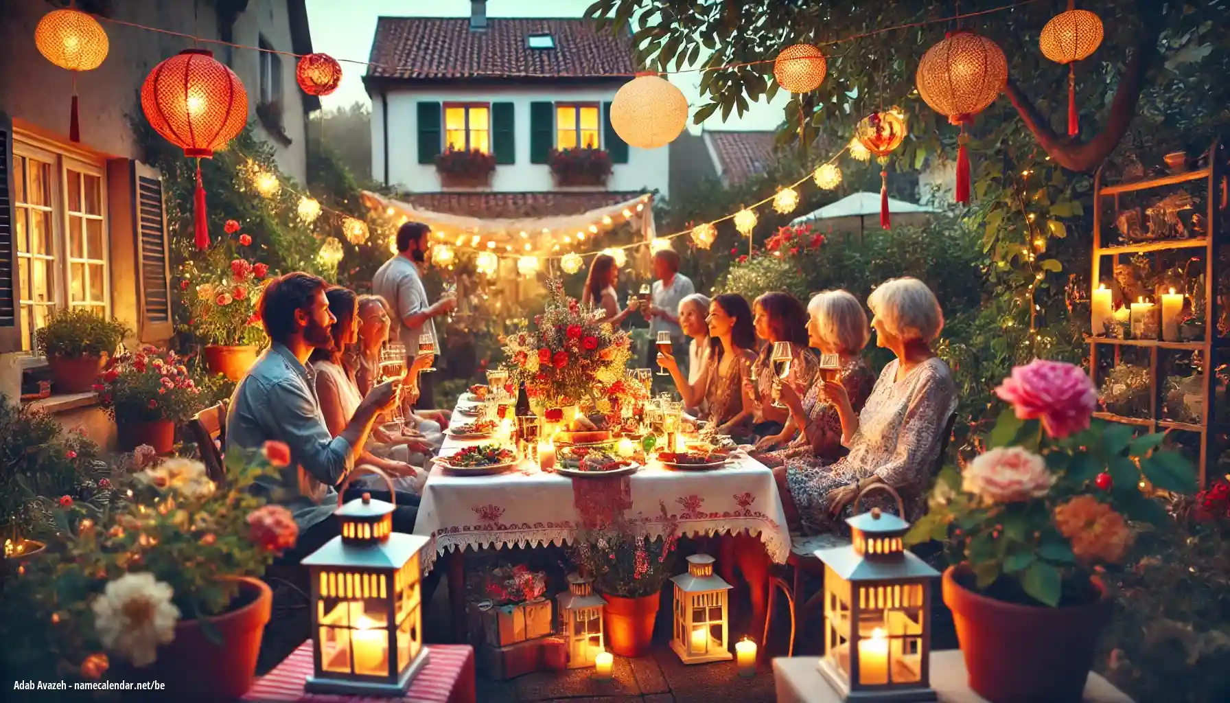 Святкаванне імянін і імянін - Adab Avazeh