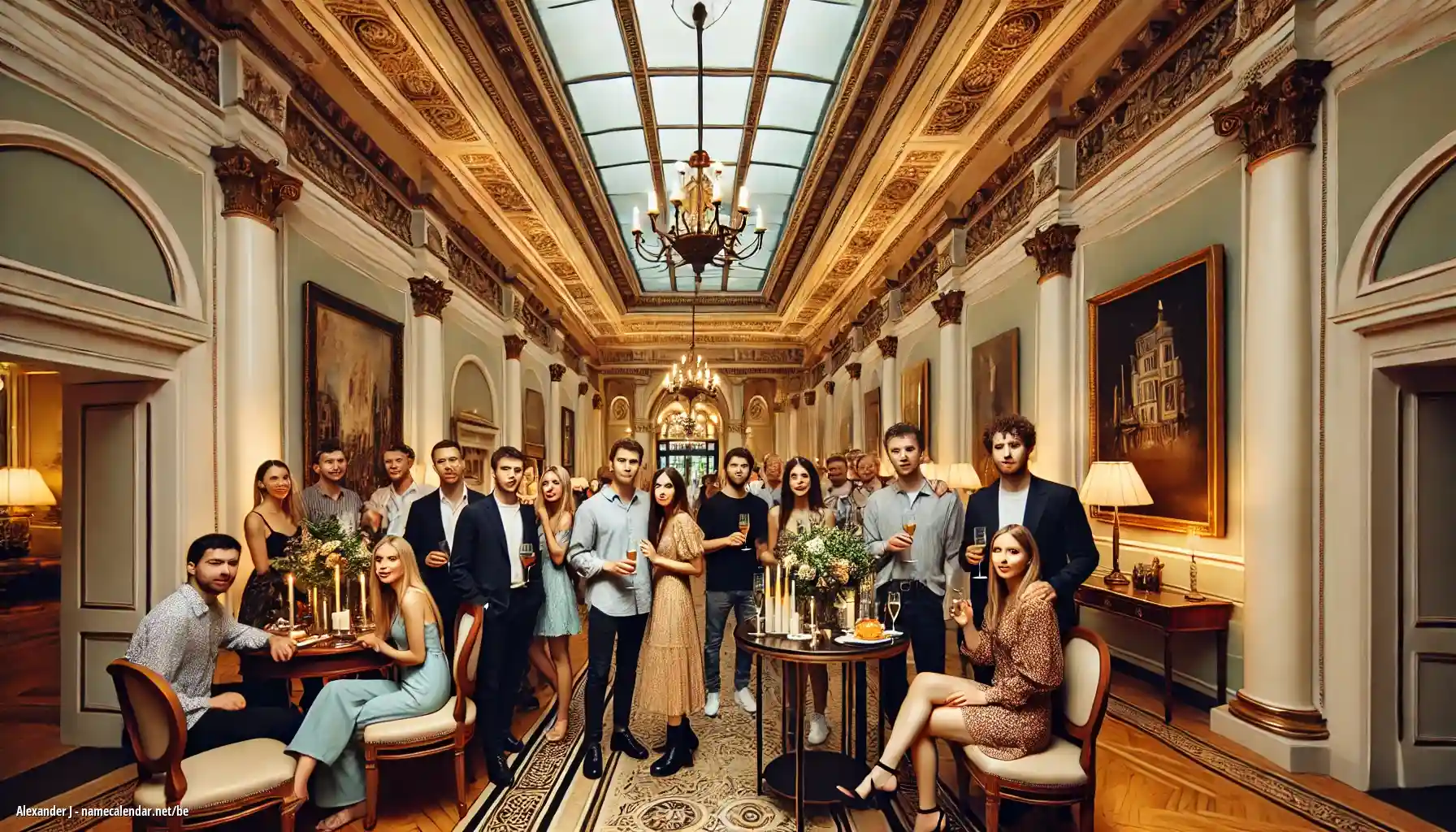 Святкаванне імянін і імянін - Alexander J