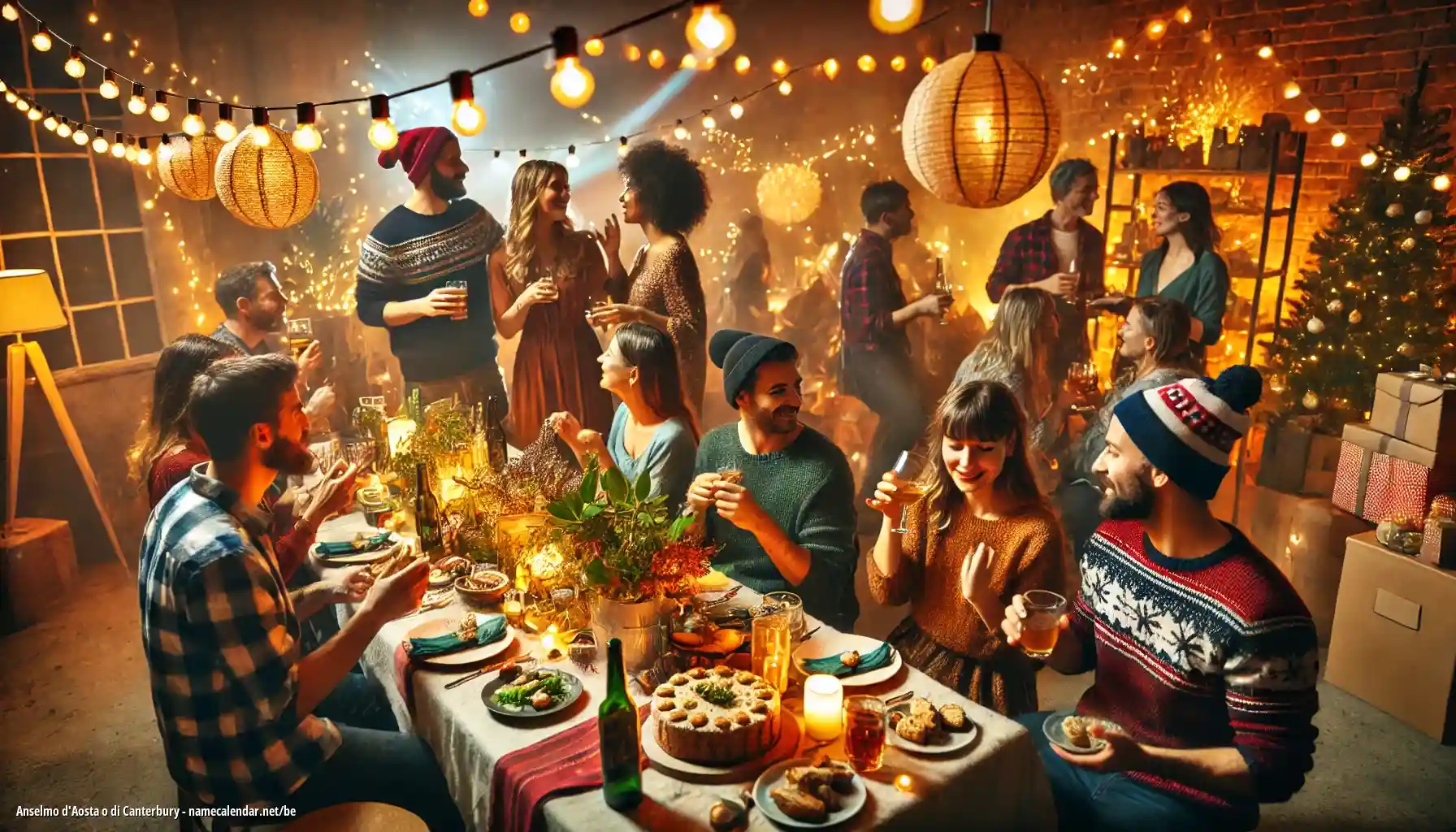 Святкаванне імянін і імянін - Anselmo d'Aosta o di Canterbury