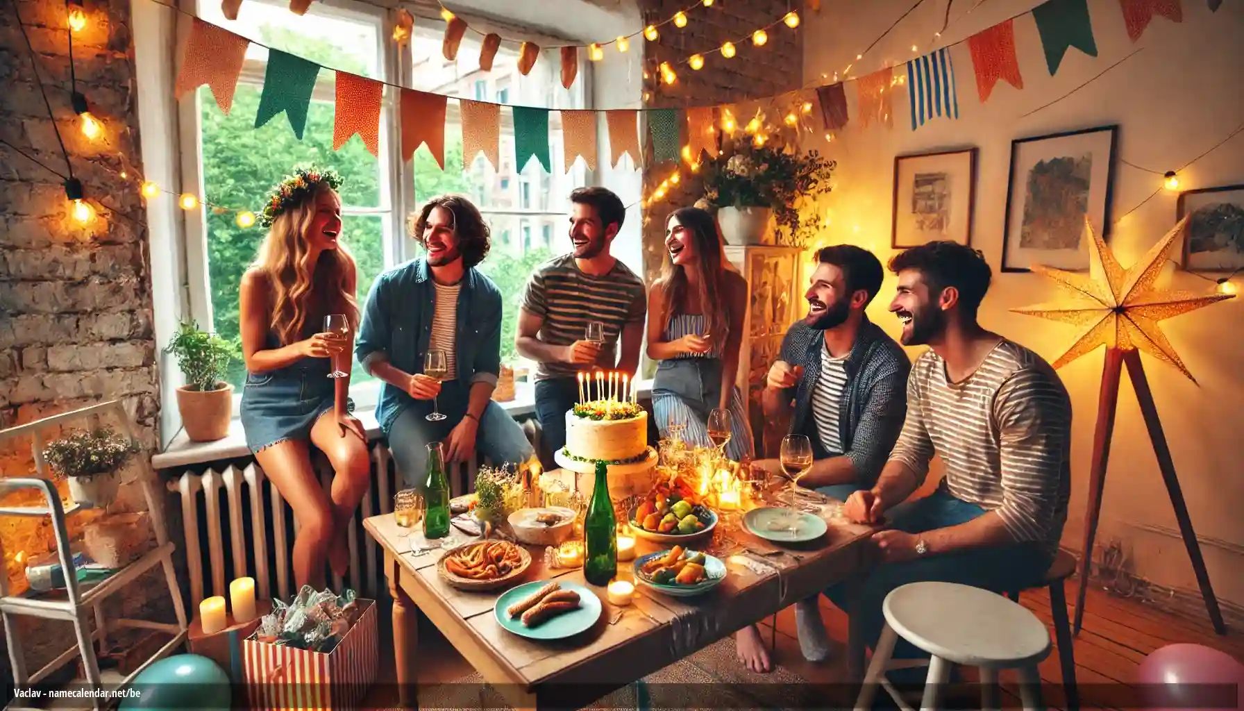 Святкаванне імянін і імянін - Vaclav