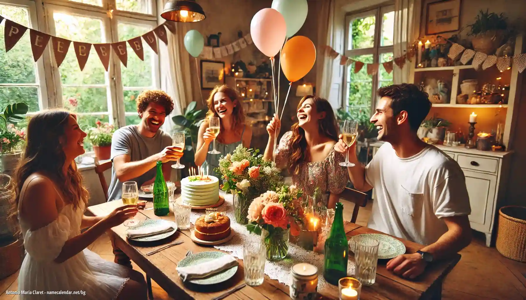 Празнуване на имен ден и име - Antonio Maria Claret