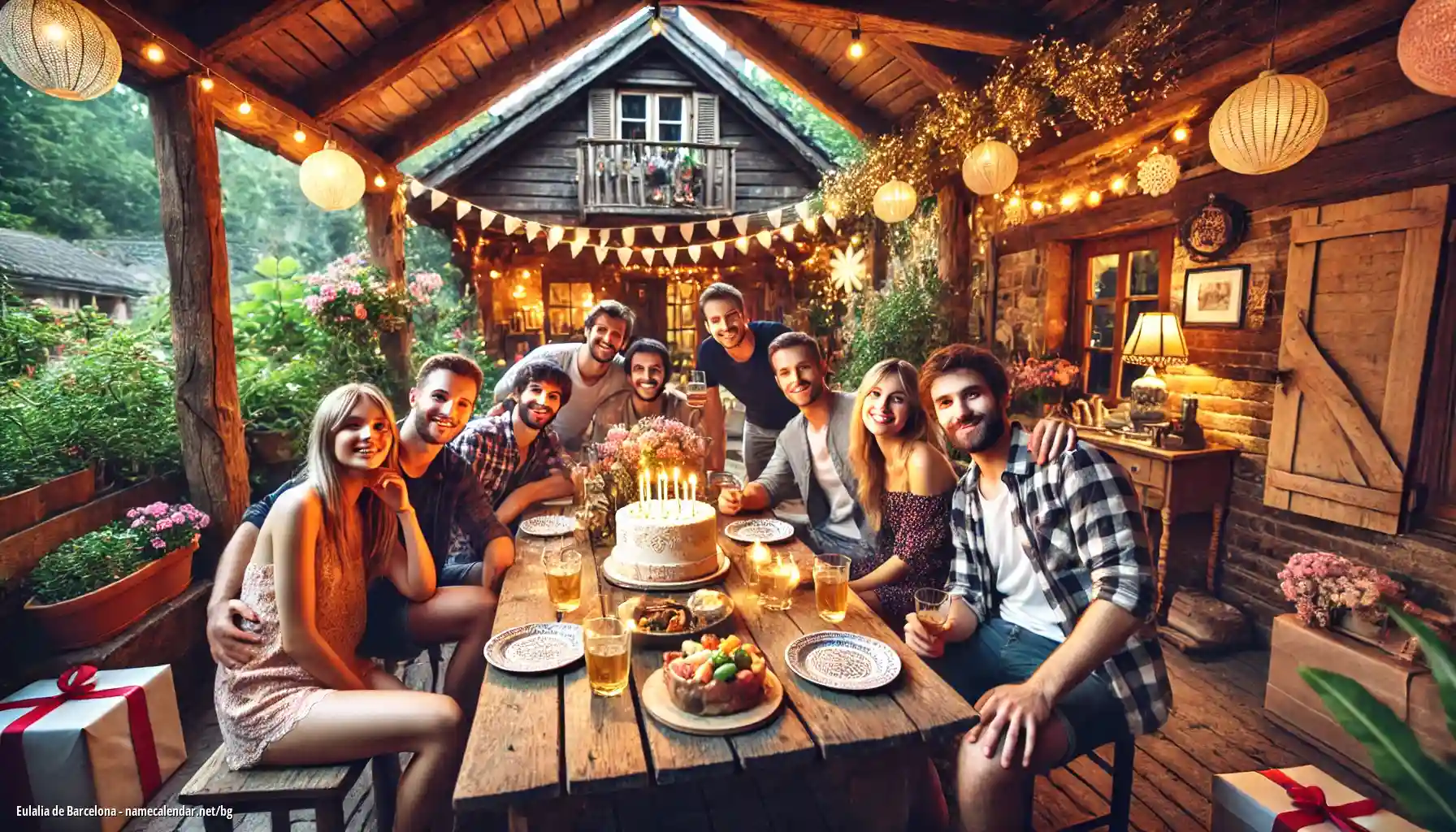 Празнуване на имен ден и име - Eulalia de Barcelona