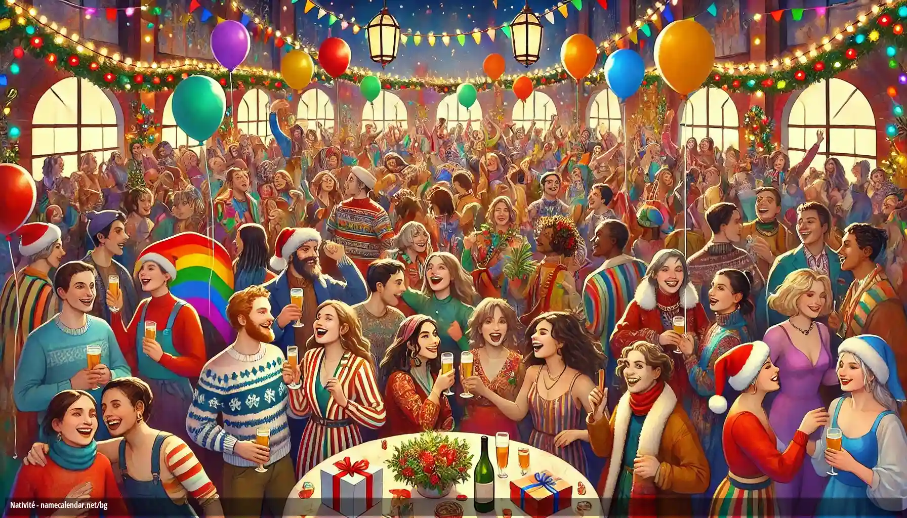 Празнуване на имен ден и име - Nativité