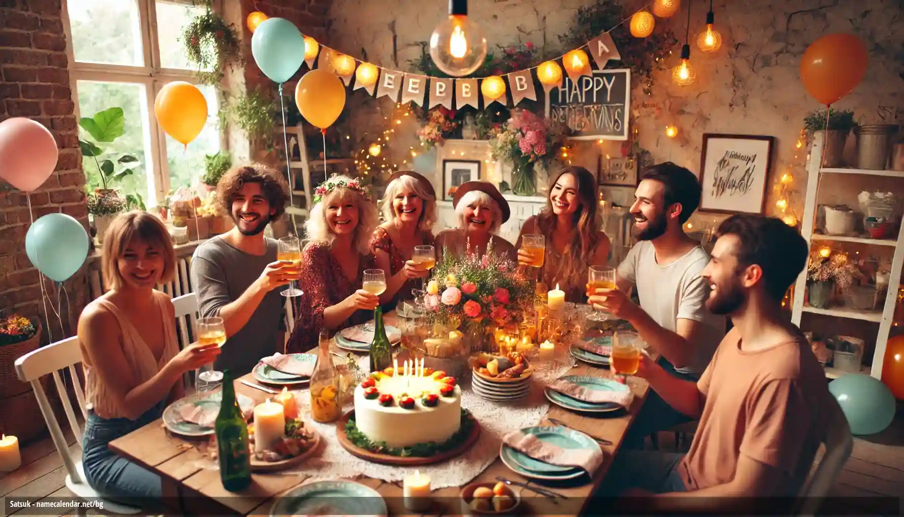 Празнуване на имен ден и име - Satsuk