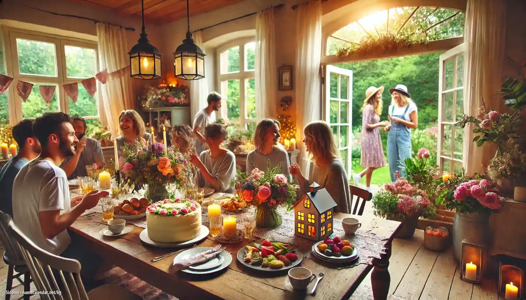 Празнуване на имен ден и име - Sidoine