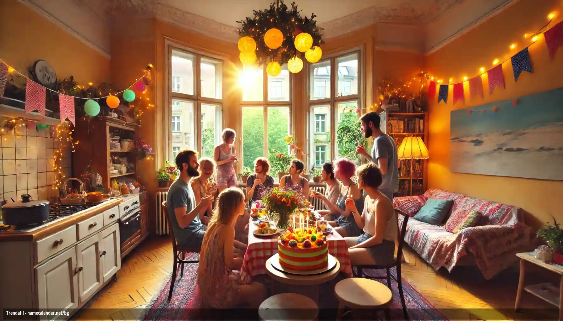 Празнуване на имен ден и име - Trendafil