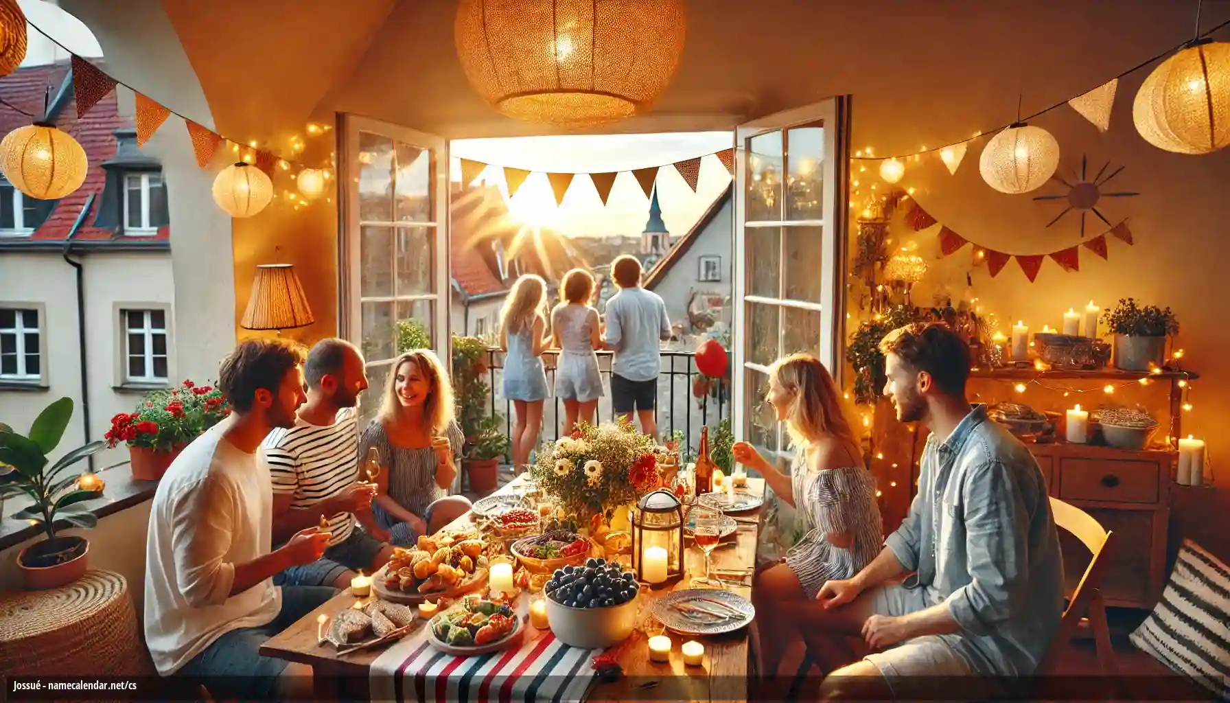 Oslava jmenin a jmenin - Jossué