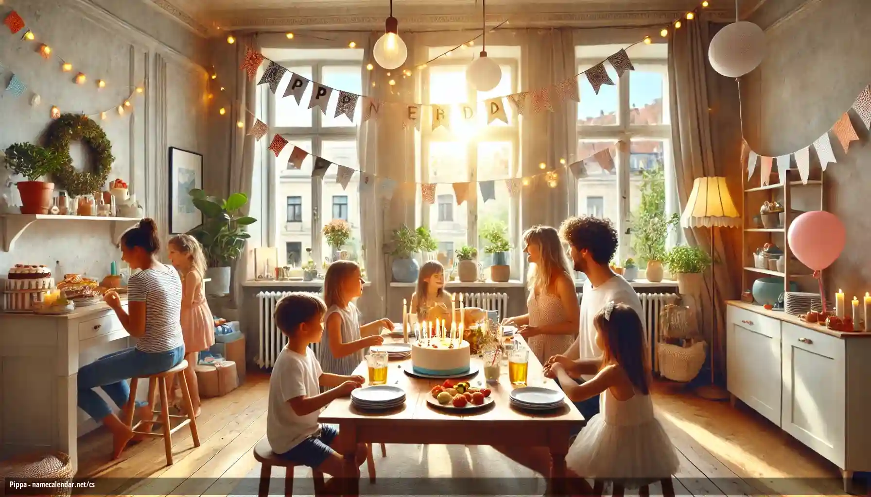 Oslava jmenin a jmenin - Pippa