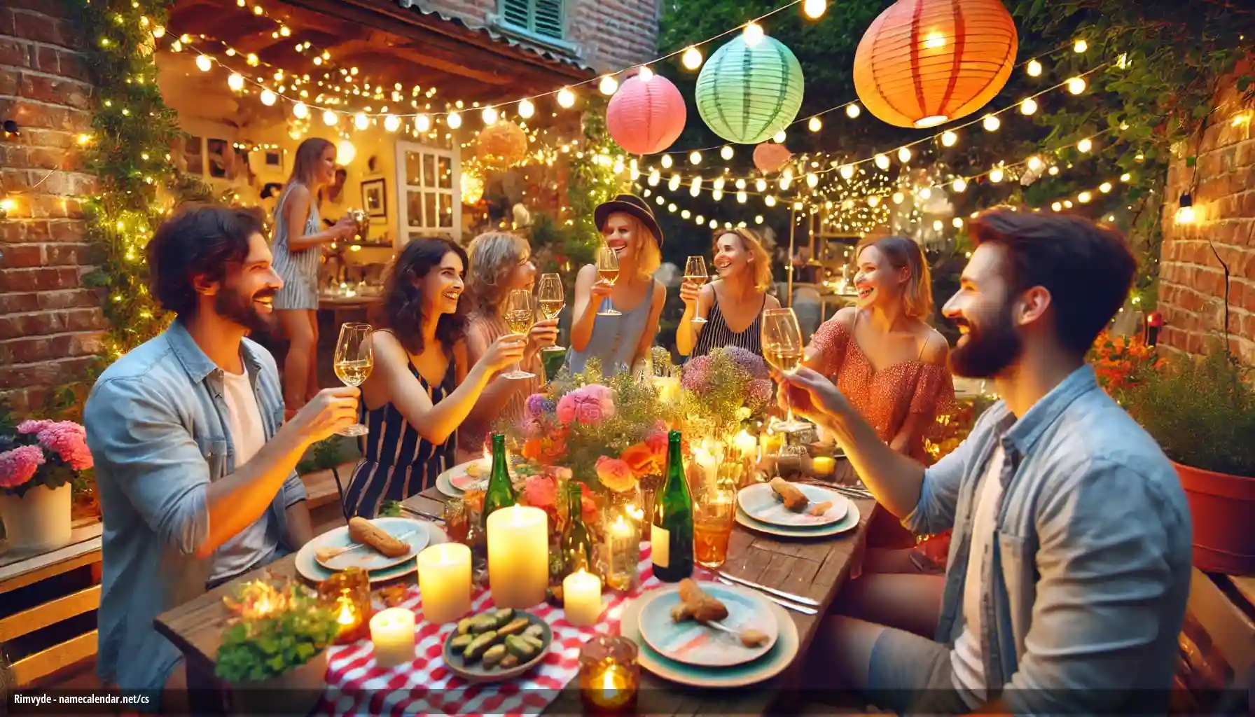 Oslava jmenin a jmenin - Rimvyde