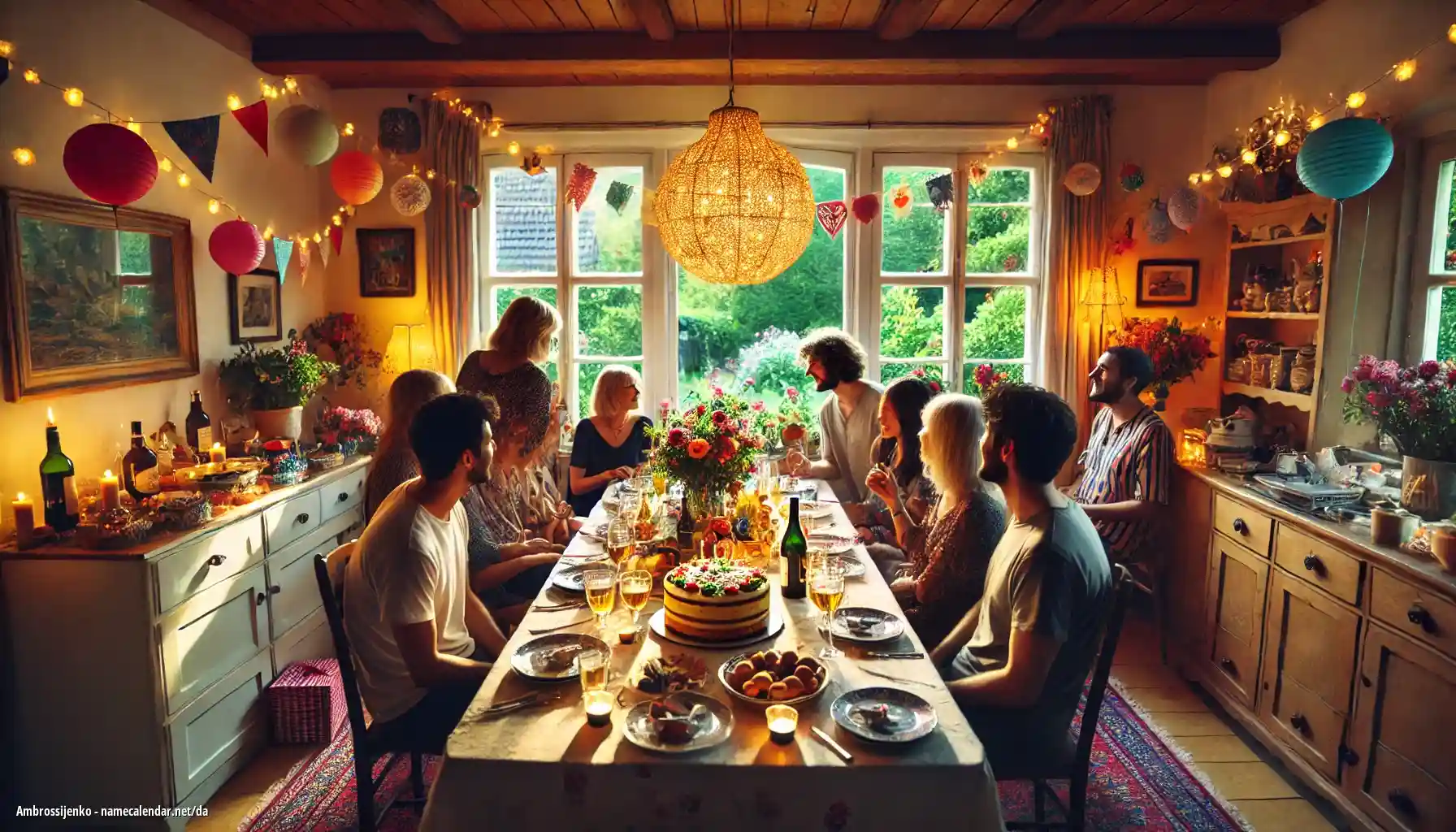 Fejring af navnedag og navn - Ambrossijenko