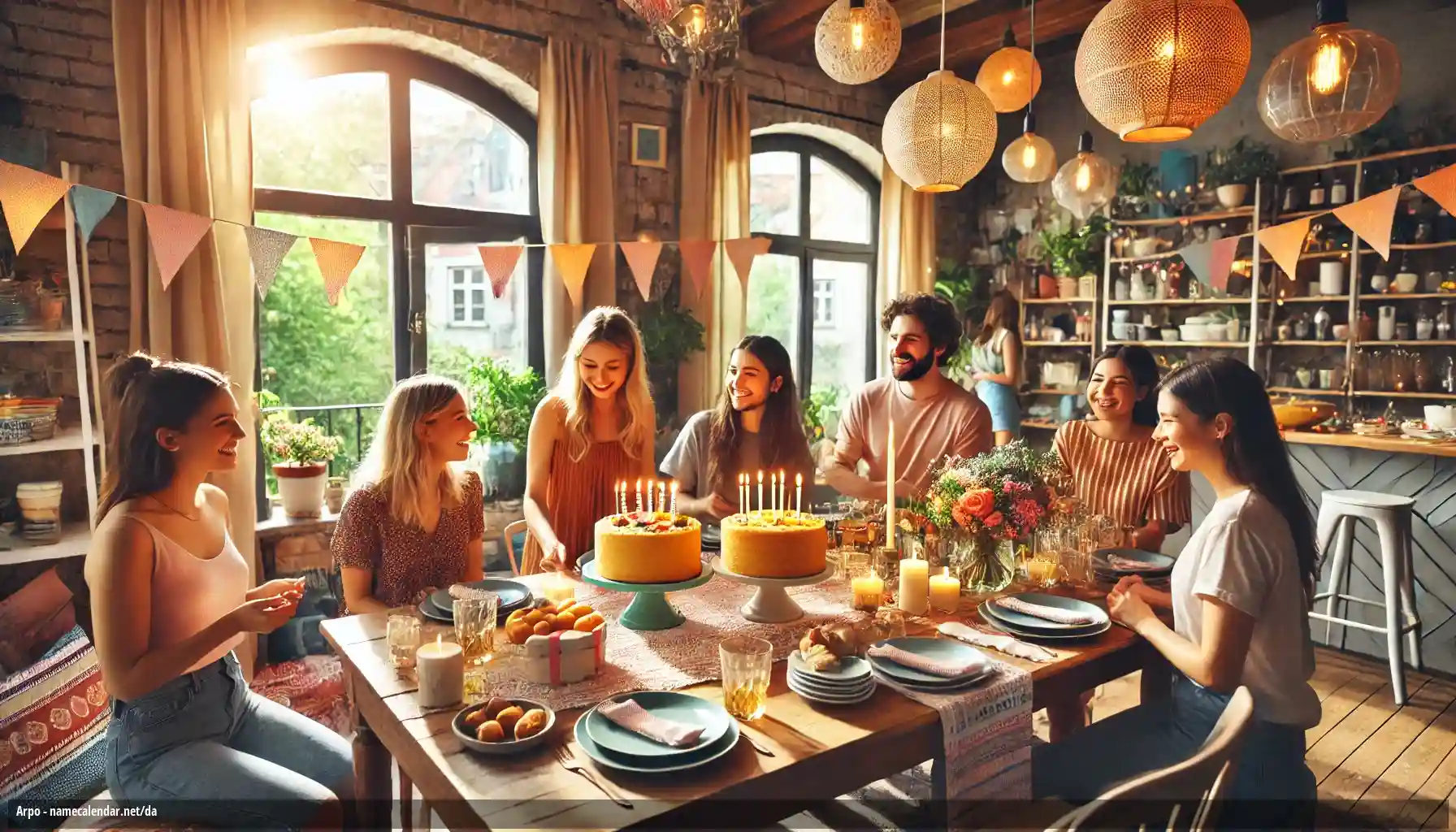 Fejring af navnedag og navn - Arpo