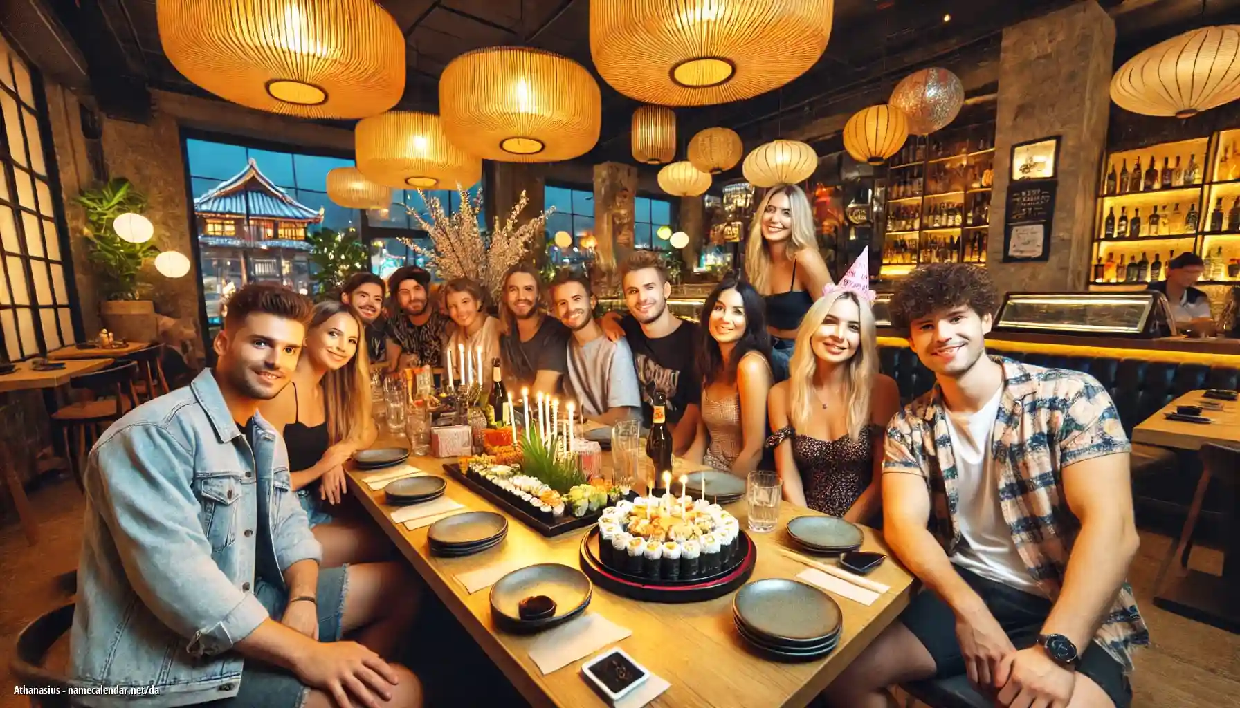 Fejring af navnedag og navn - Athanasius