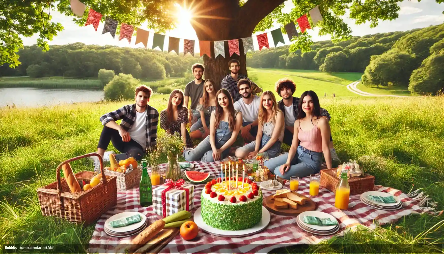 Fejring af navnedag og navn - Bubbles