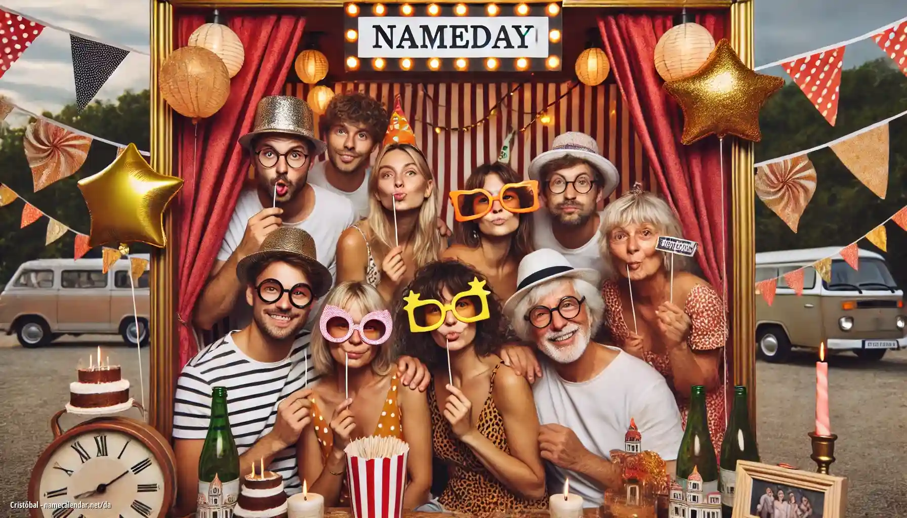 Fejring af navnedag og navn - Cristóbal