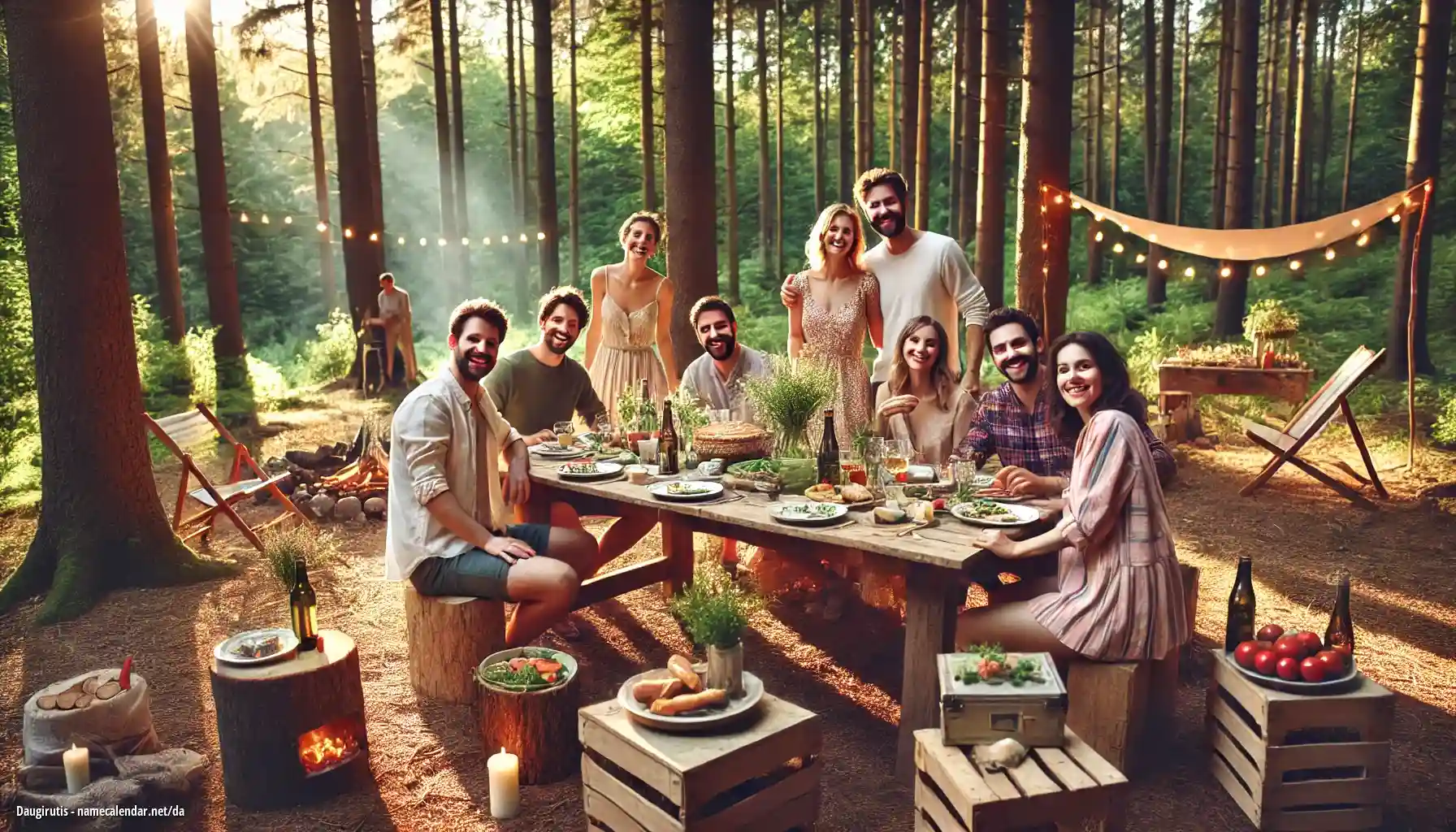 Fejring af navnedag og navn - Daugirutis