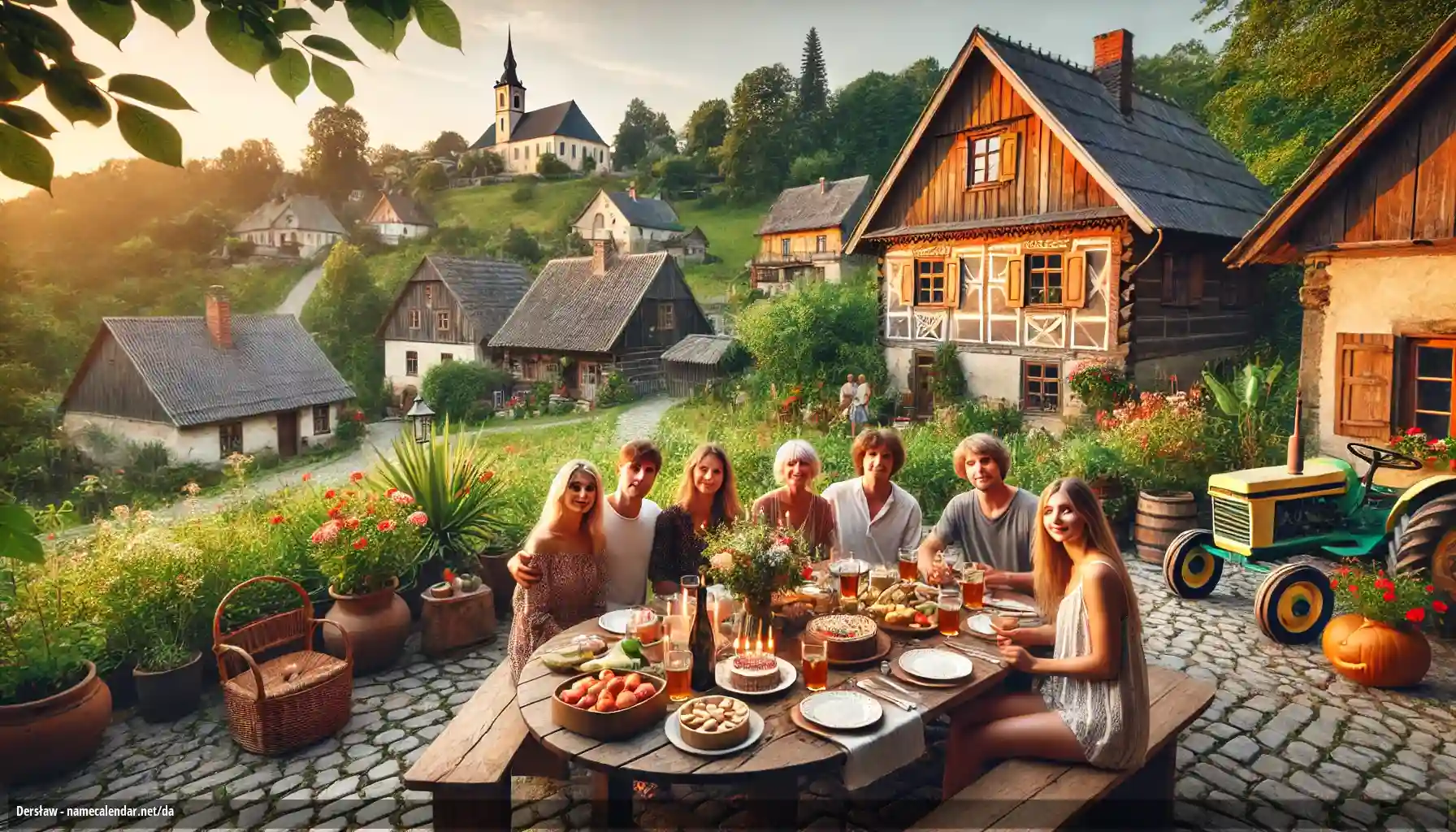 Fejring af navnedag og navn - Dersław