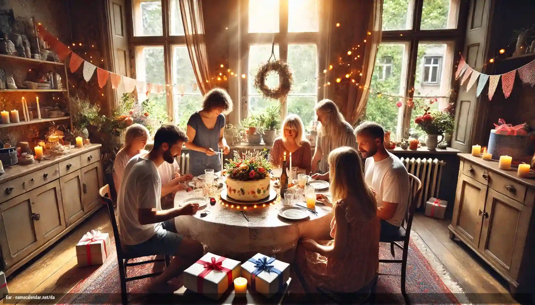 Fejring af navnedag og navn - Ear