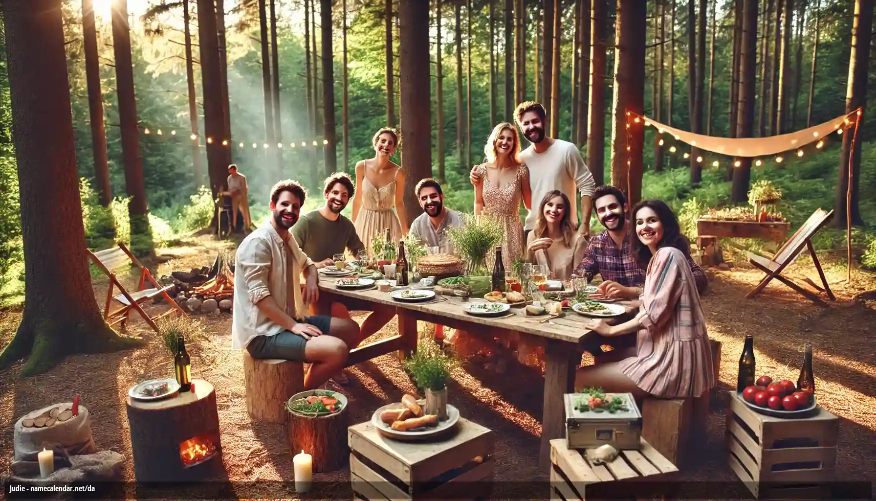 Fejring af navnedag og navn - Judie