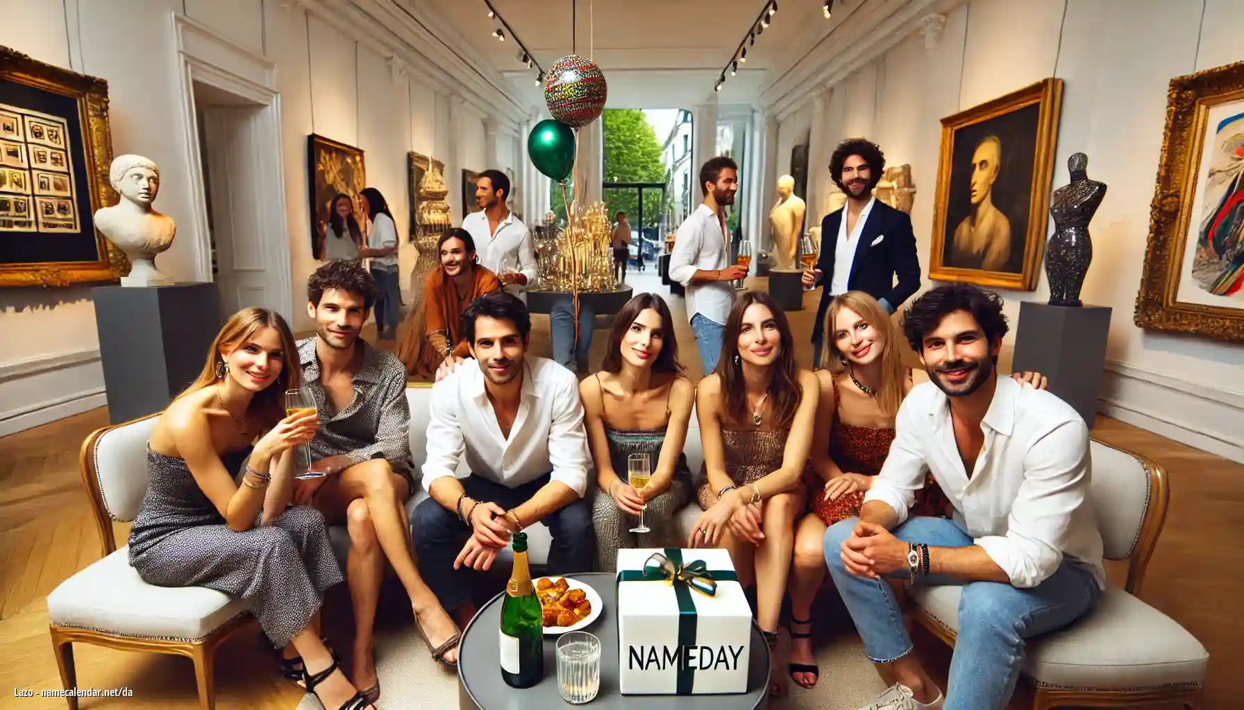 Fejring af navnedag og navn - Lazo