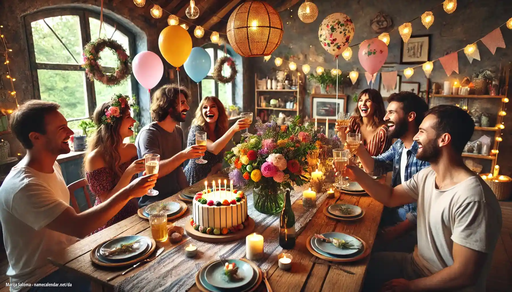 Fejring af navnedag og navn - Marija Saloma