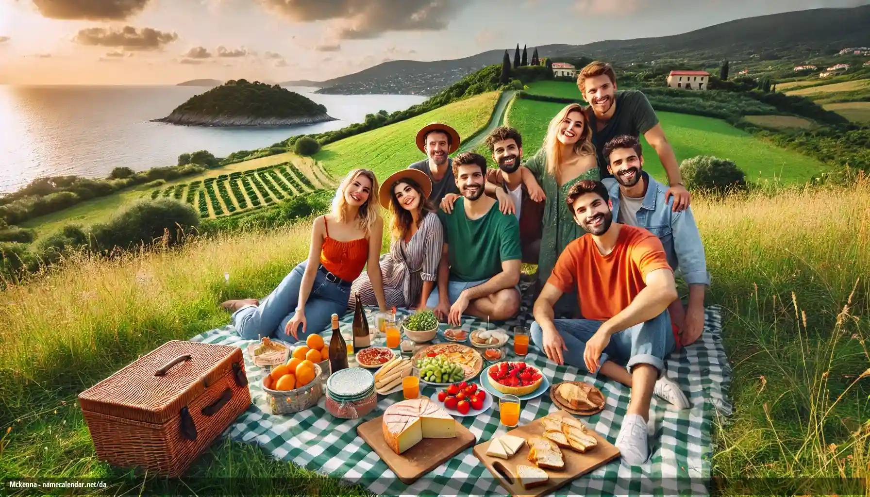 Fejring af navnedag og navn - Mckenna