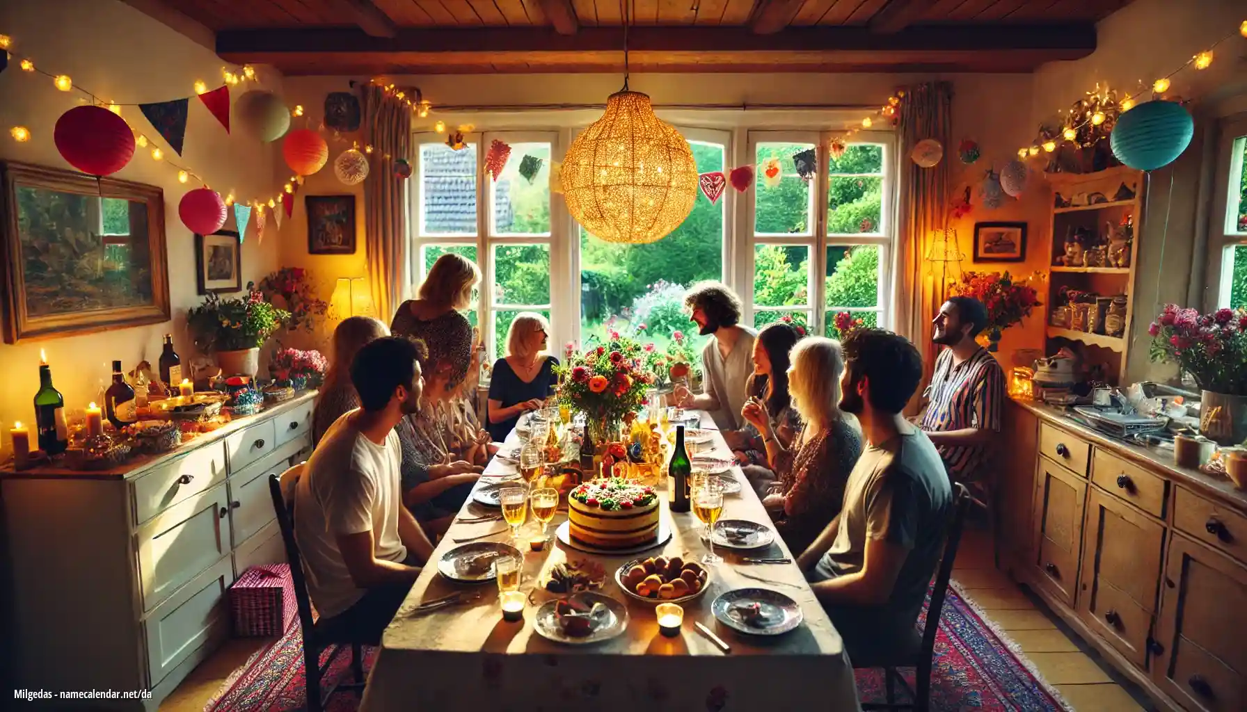 Fejring af navnedag og navn - Milgedas