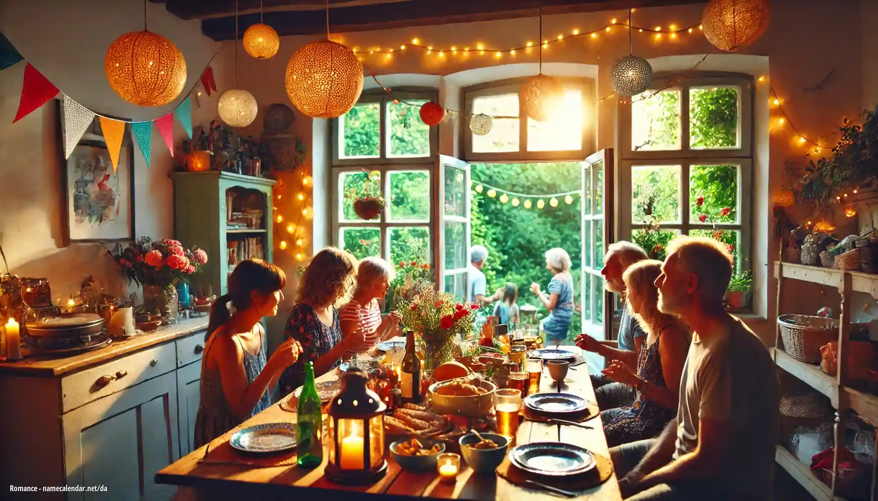 Fejring af navnedag og navn - Romance