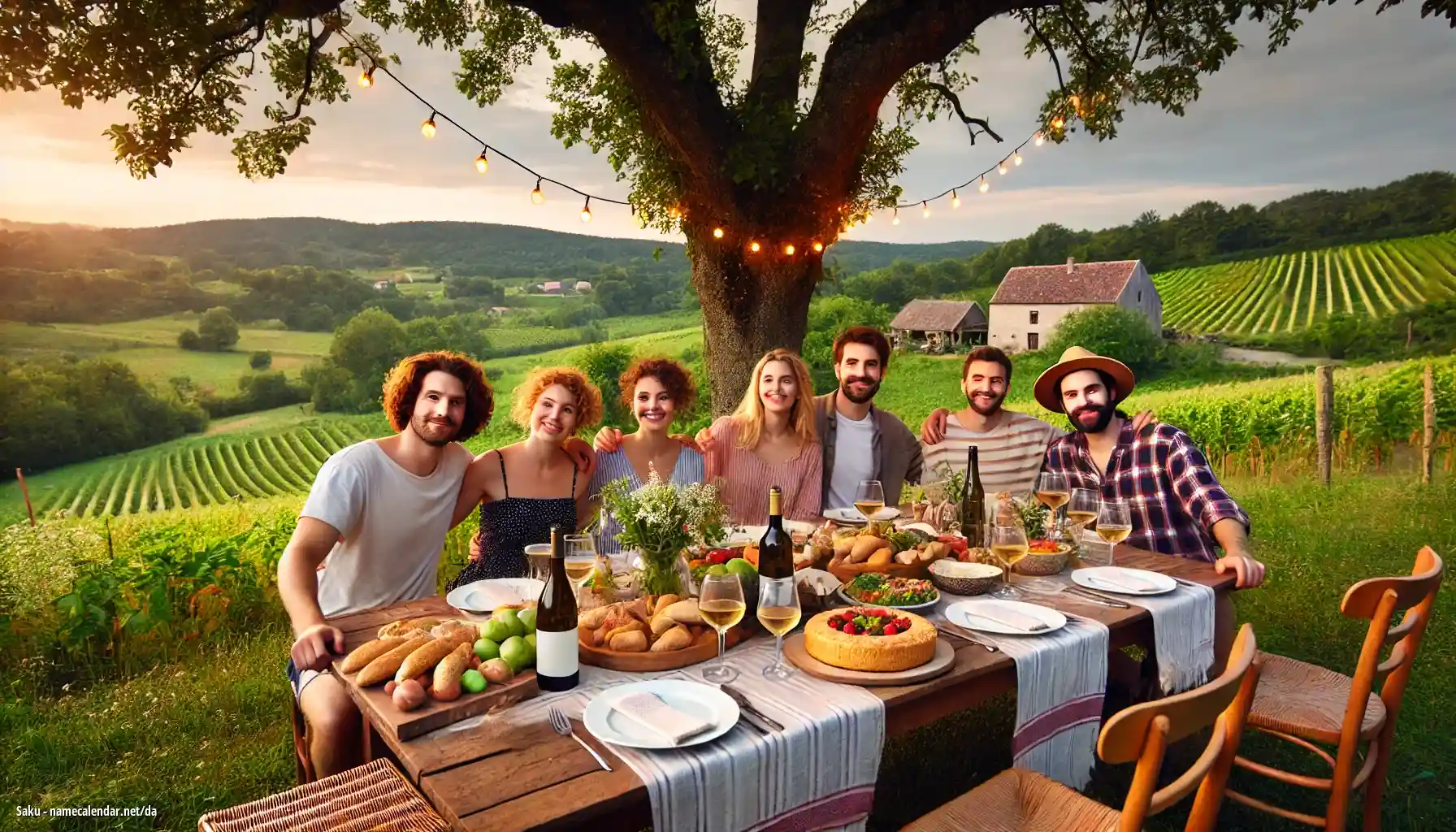 Fejring af navnedag og navn - Saku