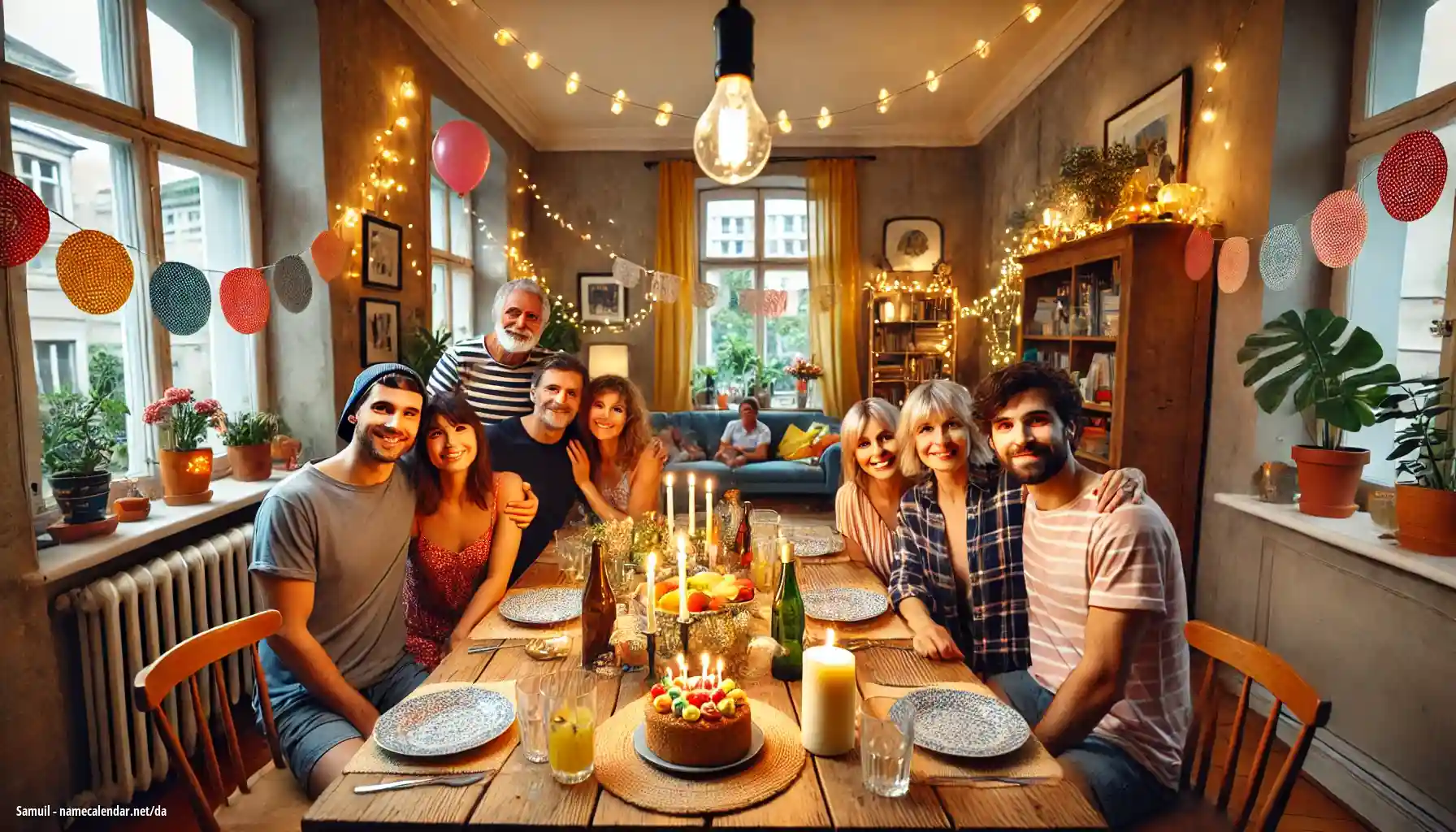 Fejring af navnedag og navn - Samuil