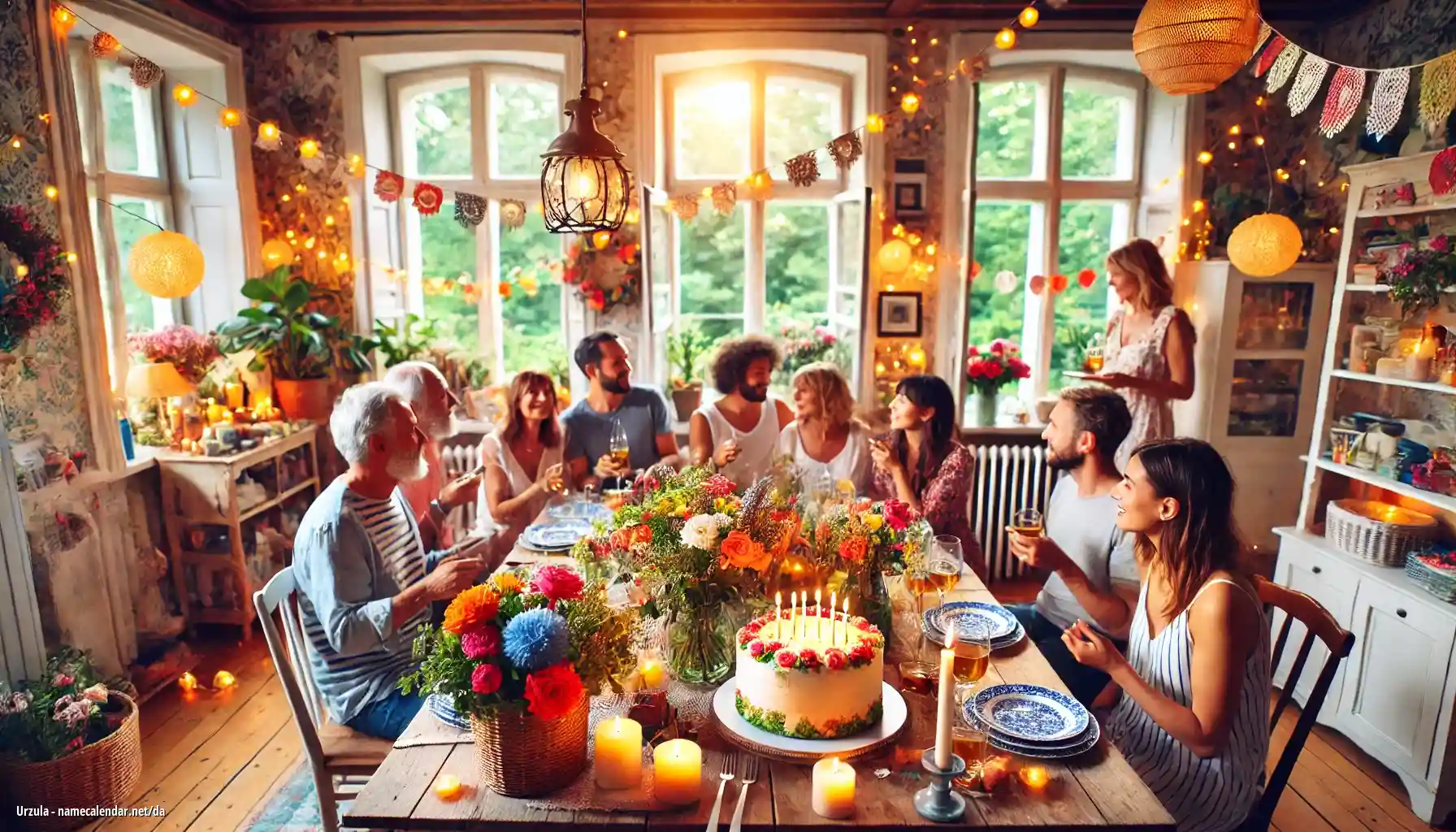 Fejring af navnedag og navn - Urzula