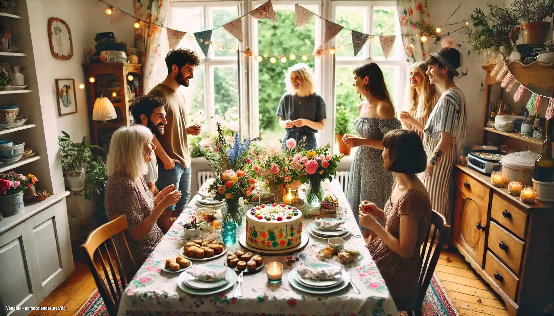 Fejring af navnedag og navn - Vendela