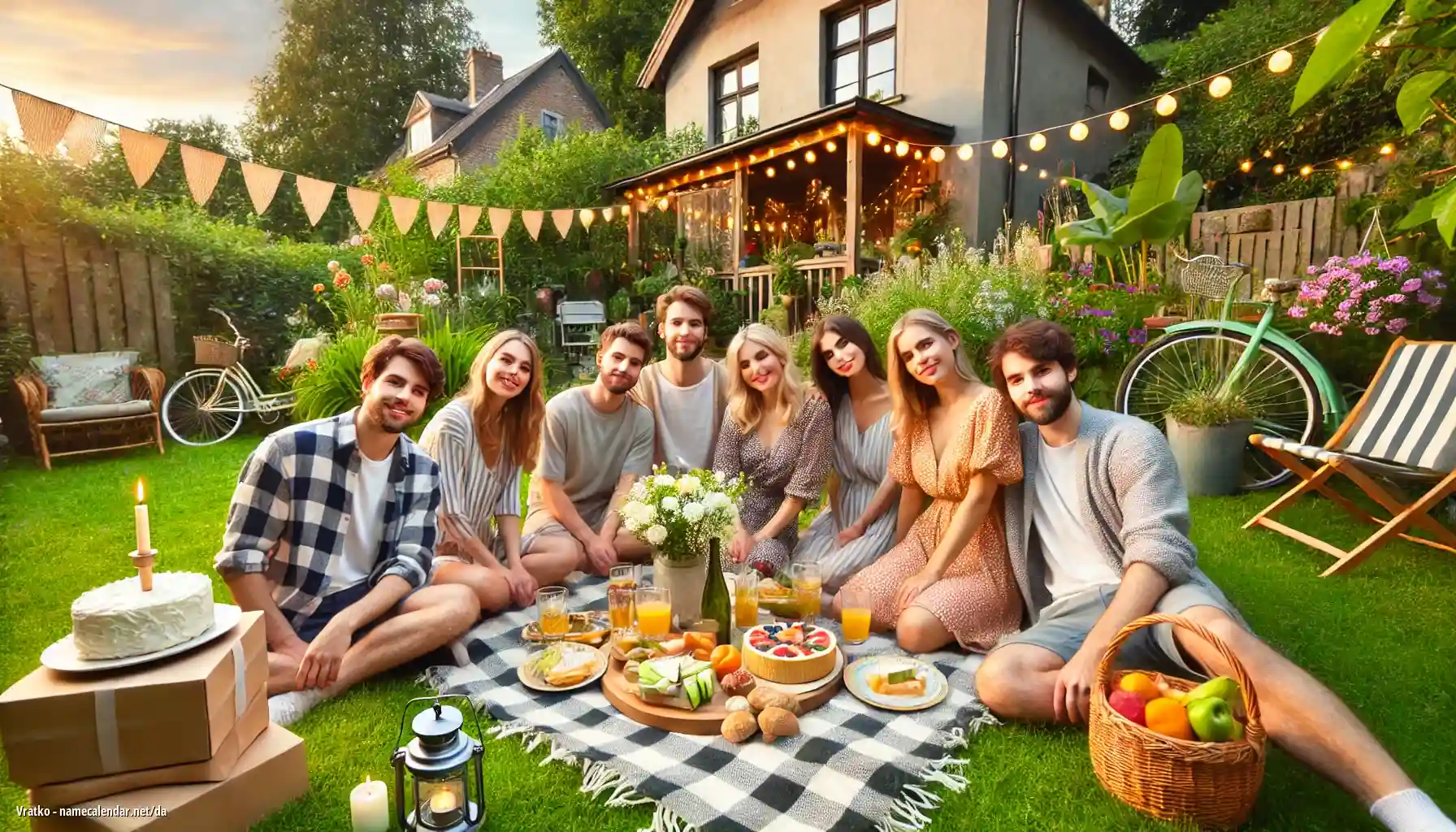 Fejring af navnedag og navn - Vratko