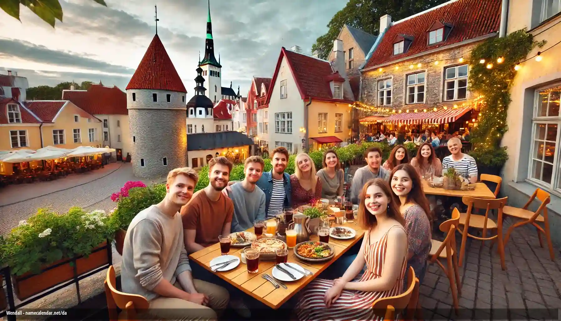 Fejring af navnedag og navn - Wendall