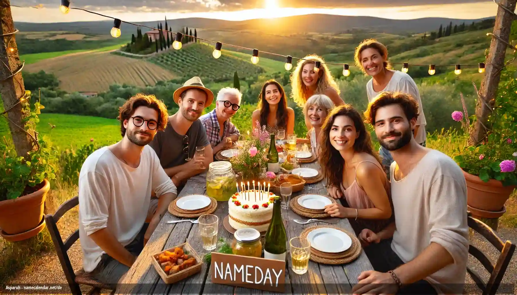 Feier des Namenstages und des Namens - Asparuh