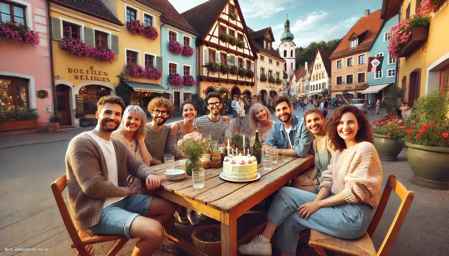 Feier des Namenstages und des Namens - Berit