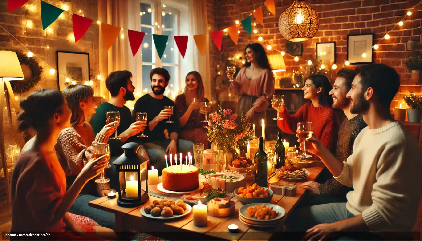 Feier des Namenstages und des Namens - Johanne