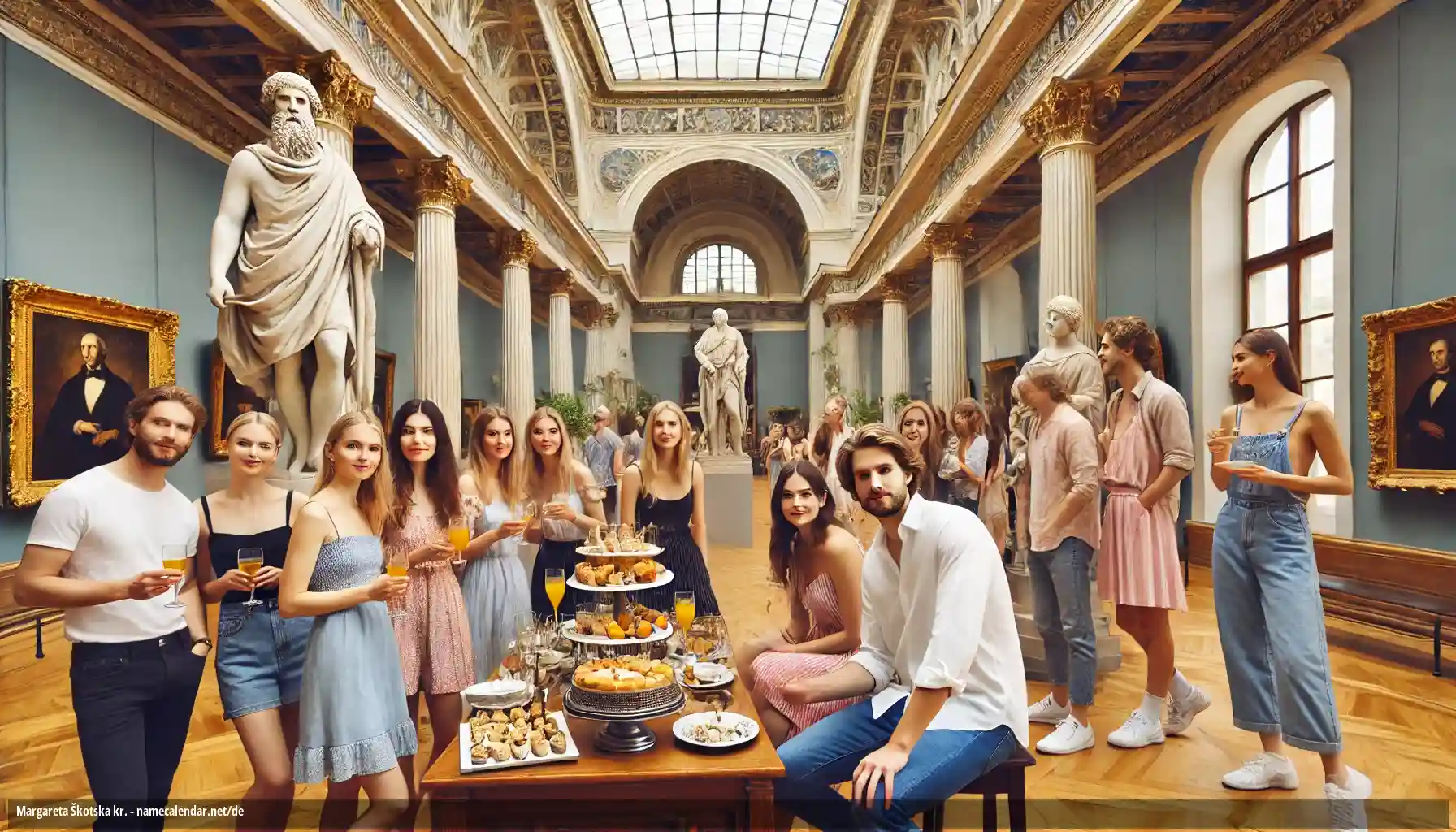 Feier des Namenstages und des Namens - Margareta Škotska kr.