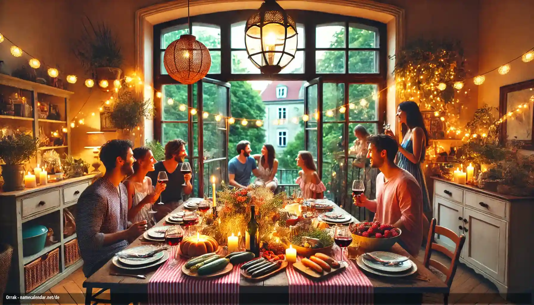 Feier des Namenstages und des Namens - Orrak