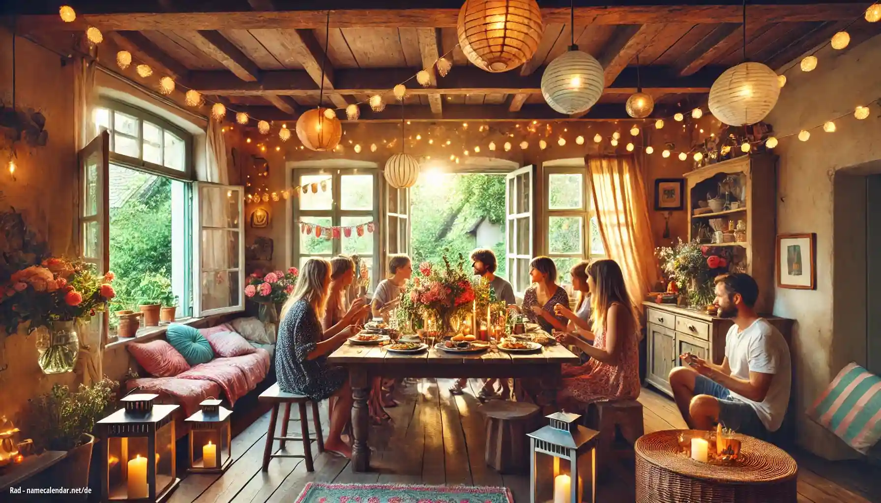 Feier des Namenstages und des Namens - Rad