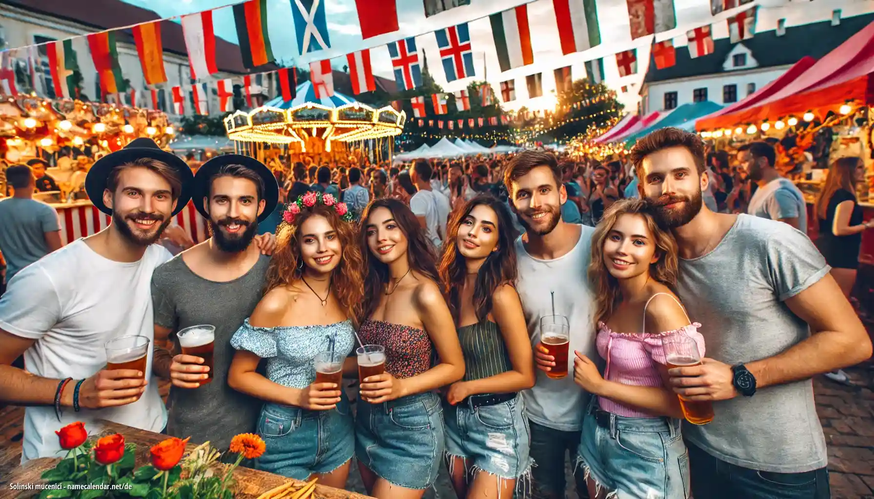 Feier des Namenstages und des Namens - Solinski mucenici