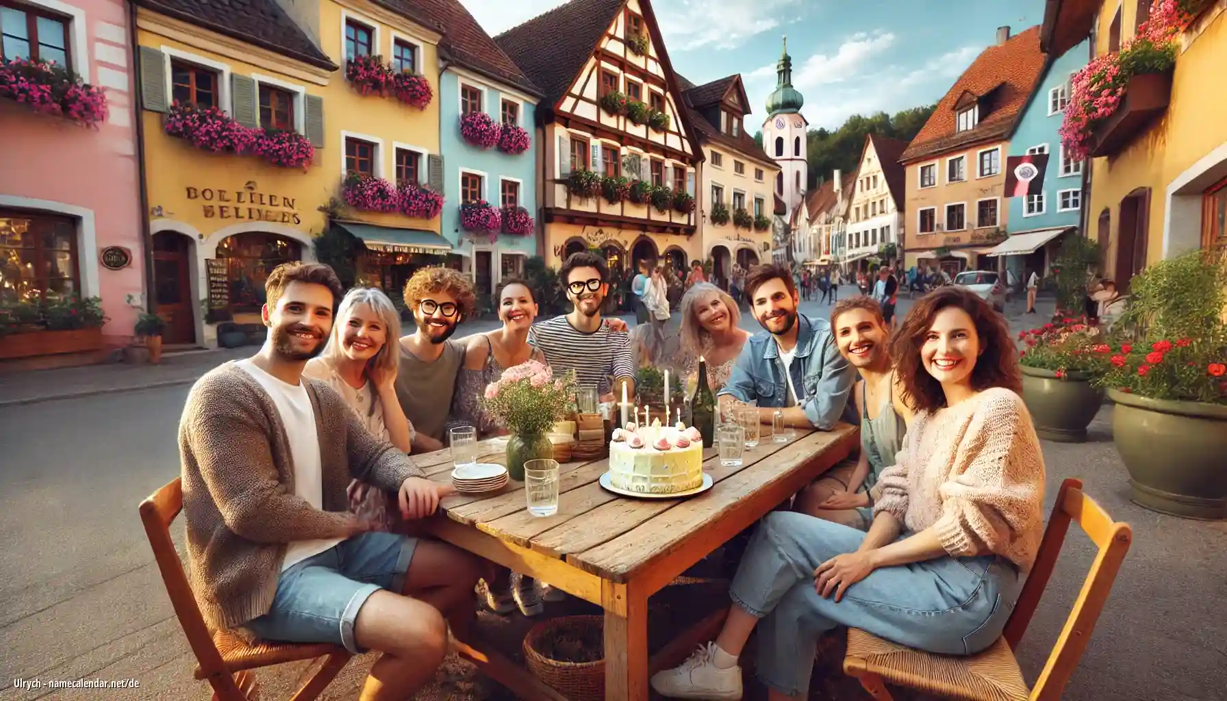 Feier des Namenstages und des Namens - Ulrych