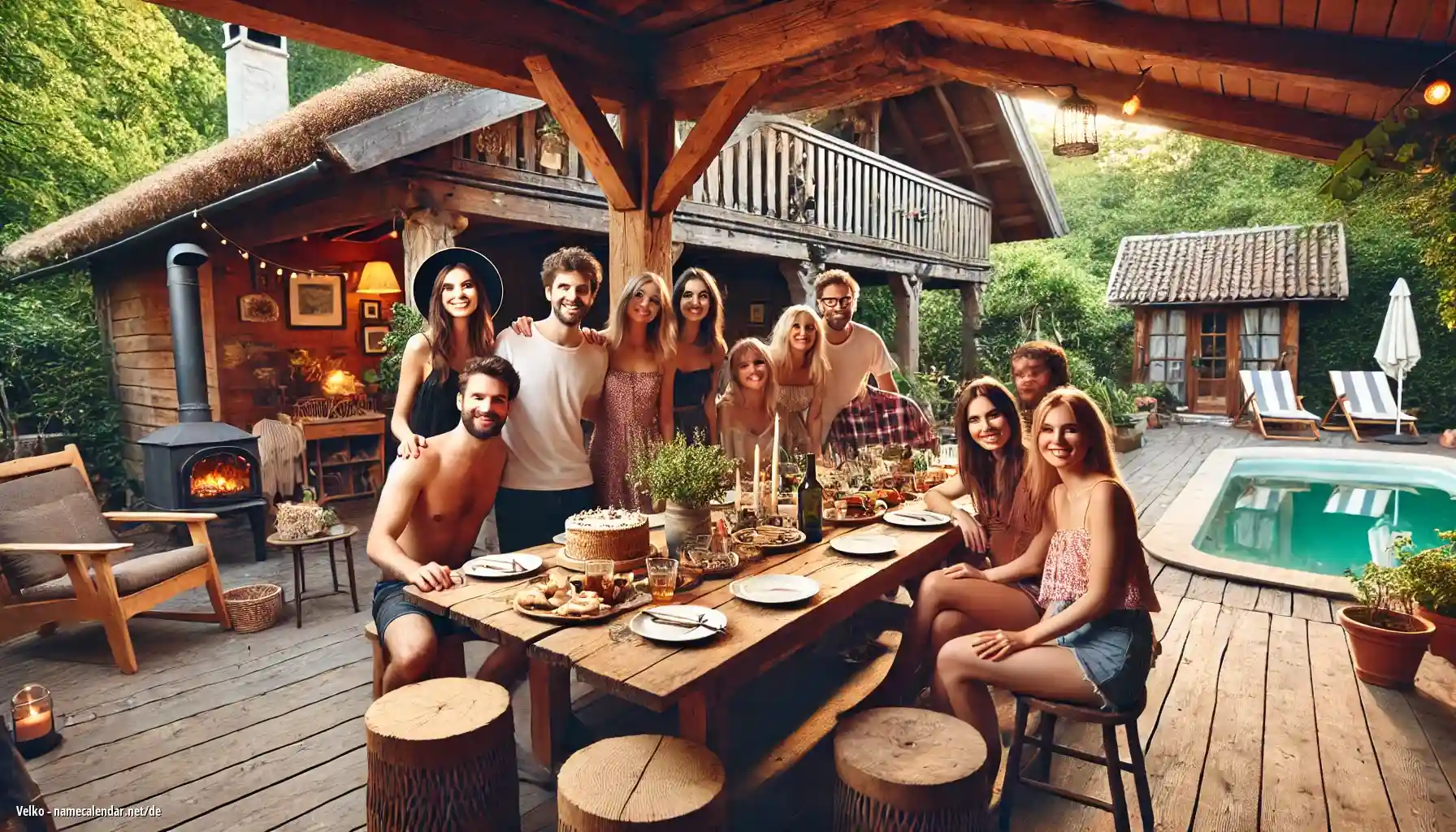 Feier des Namenstages und des Namens - Velko