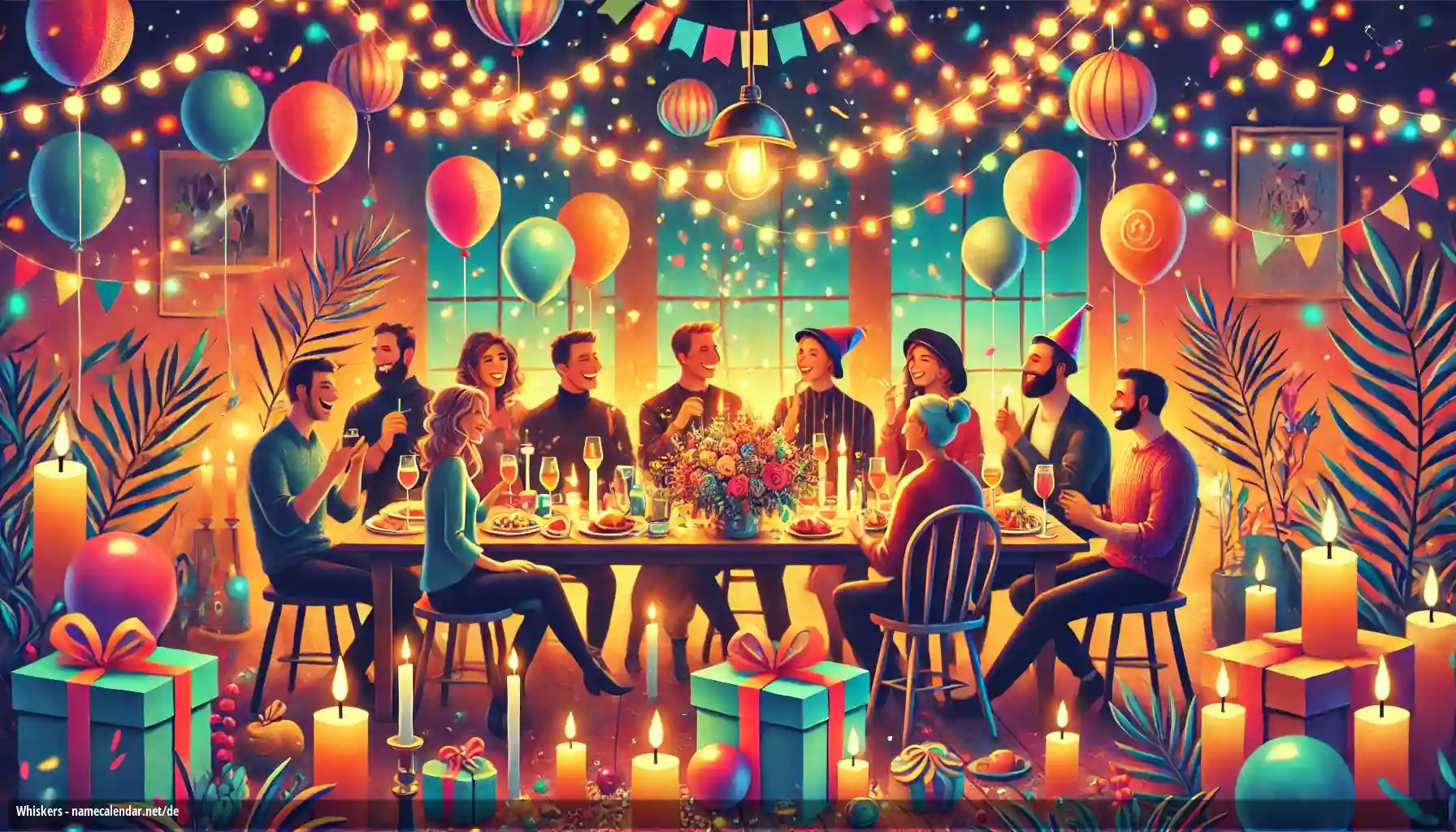 Feier des Namenstages und des Namens - Whiskers