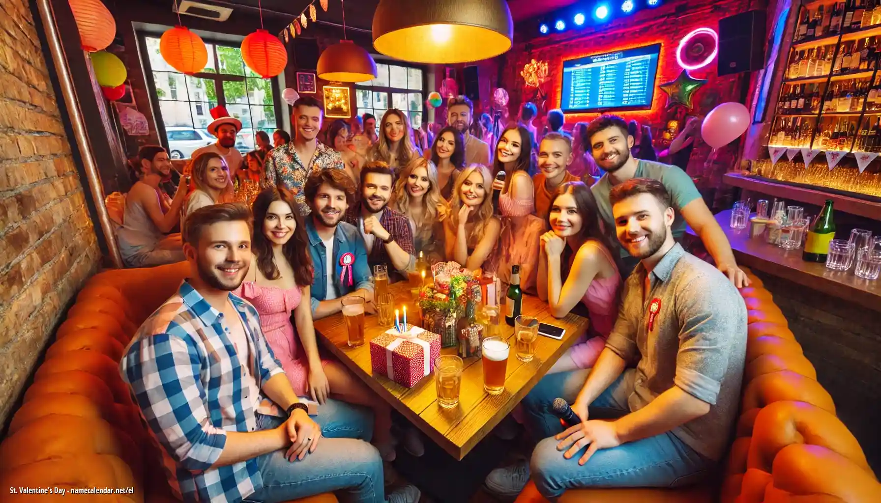 Εορτασμός της ονομαστικής εορτής και του ονόματος - St. Valentine’s Day