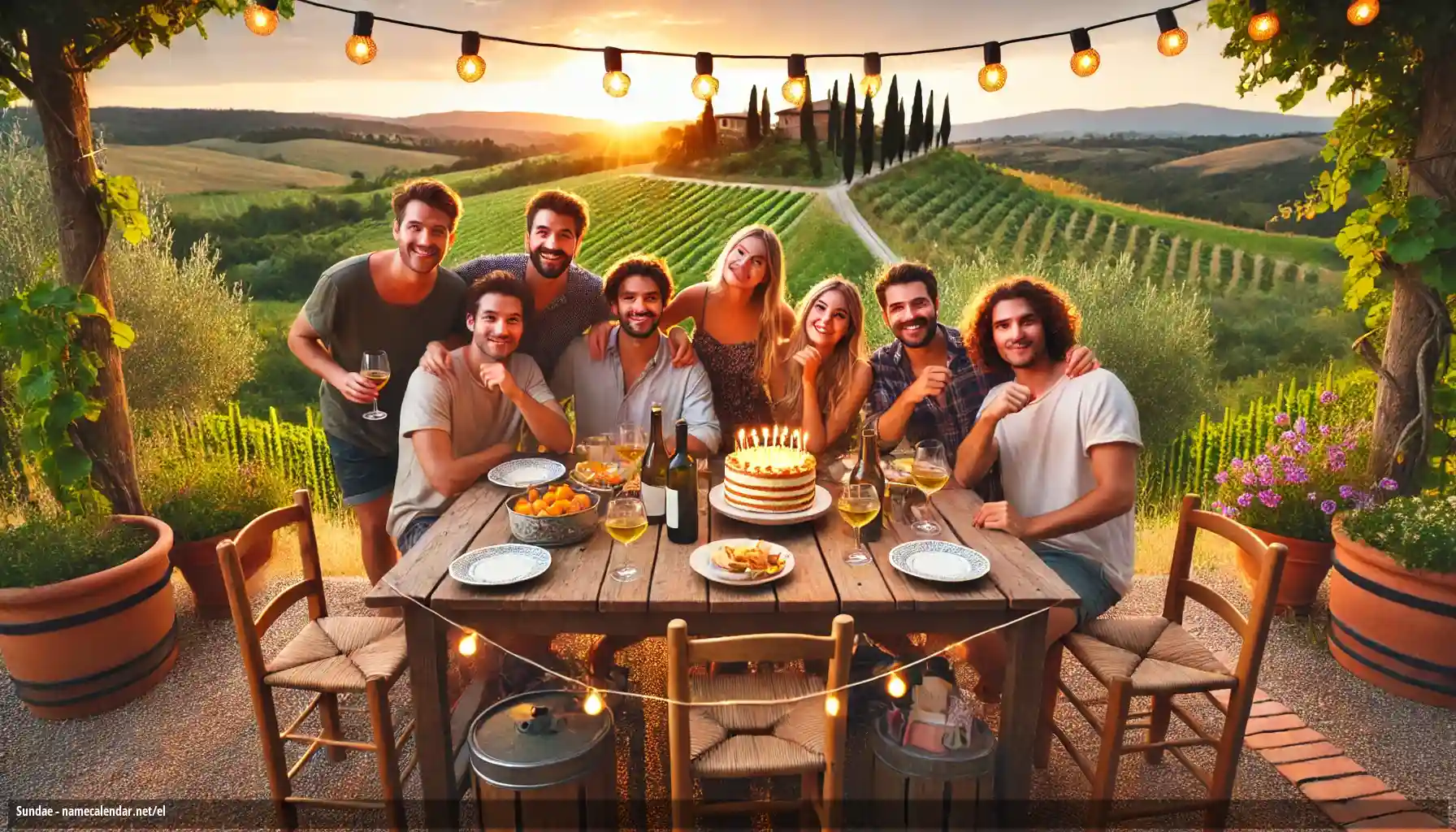 Εορτασμός της ονομαστικής εορτής και του ονόματος - Sundae