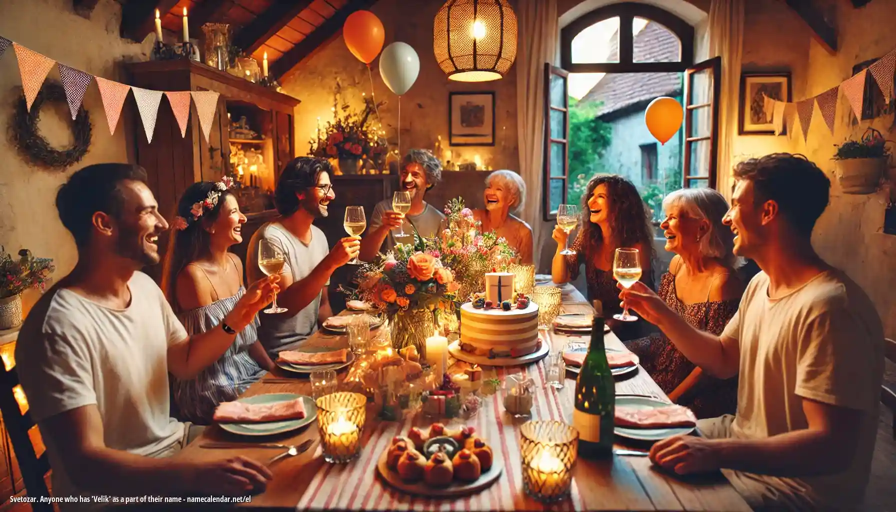 Εορτασμός της ονομαστικής εορτής και του ονόματος - Svetozar. Anyone who has 'Velik' as a part of their name