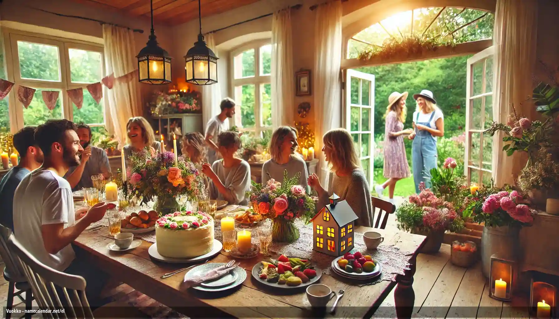 Εορτασμός της ονομαστικής εορτής και του ονόματος - Vuokko