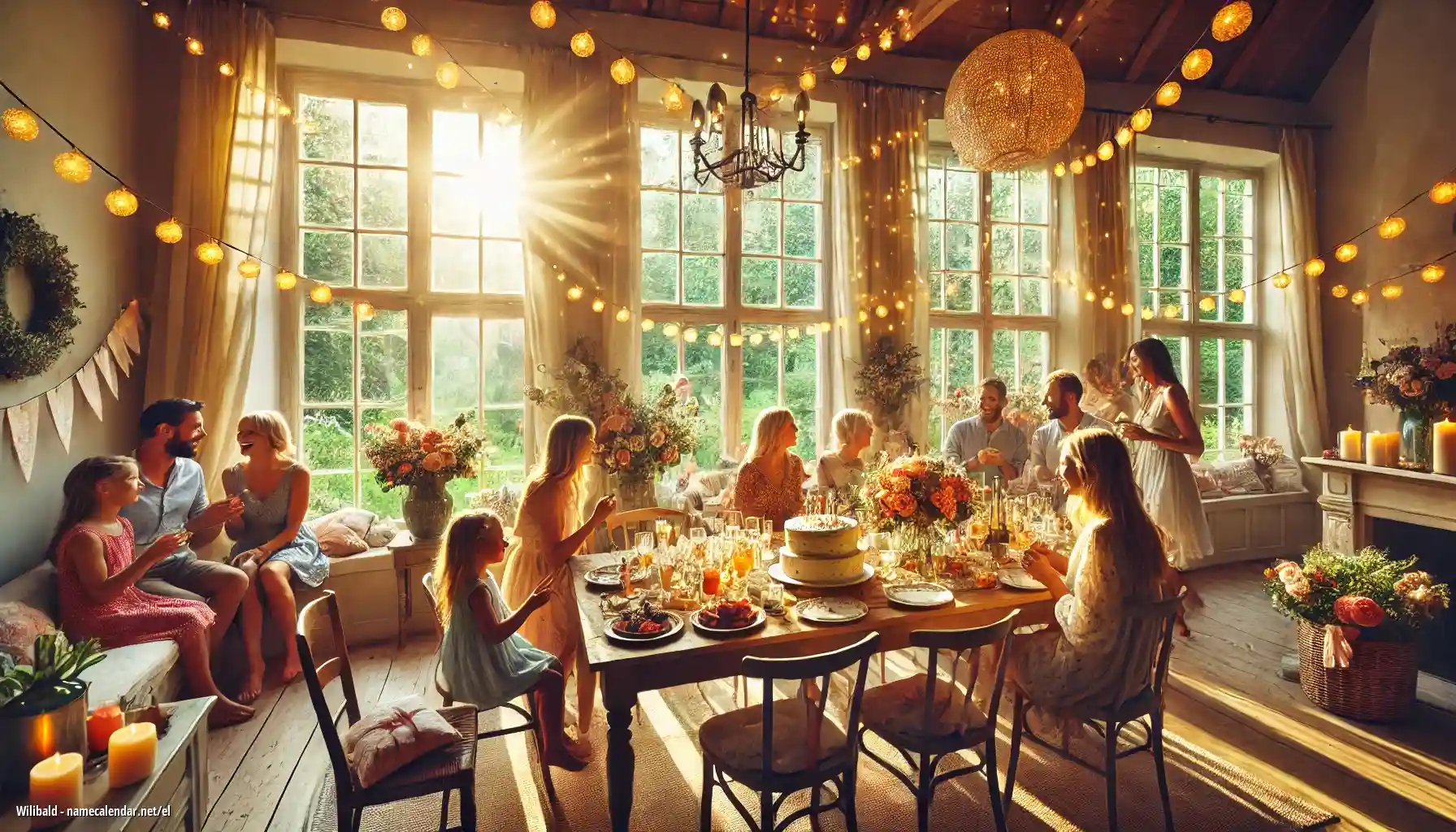 Εορτασμός της ονομαστικής εορτής και του ονόματος - Wilibald