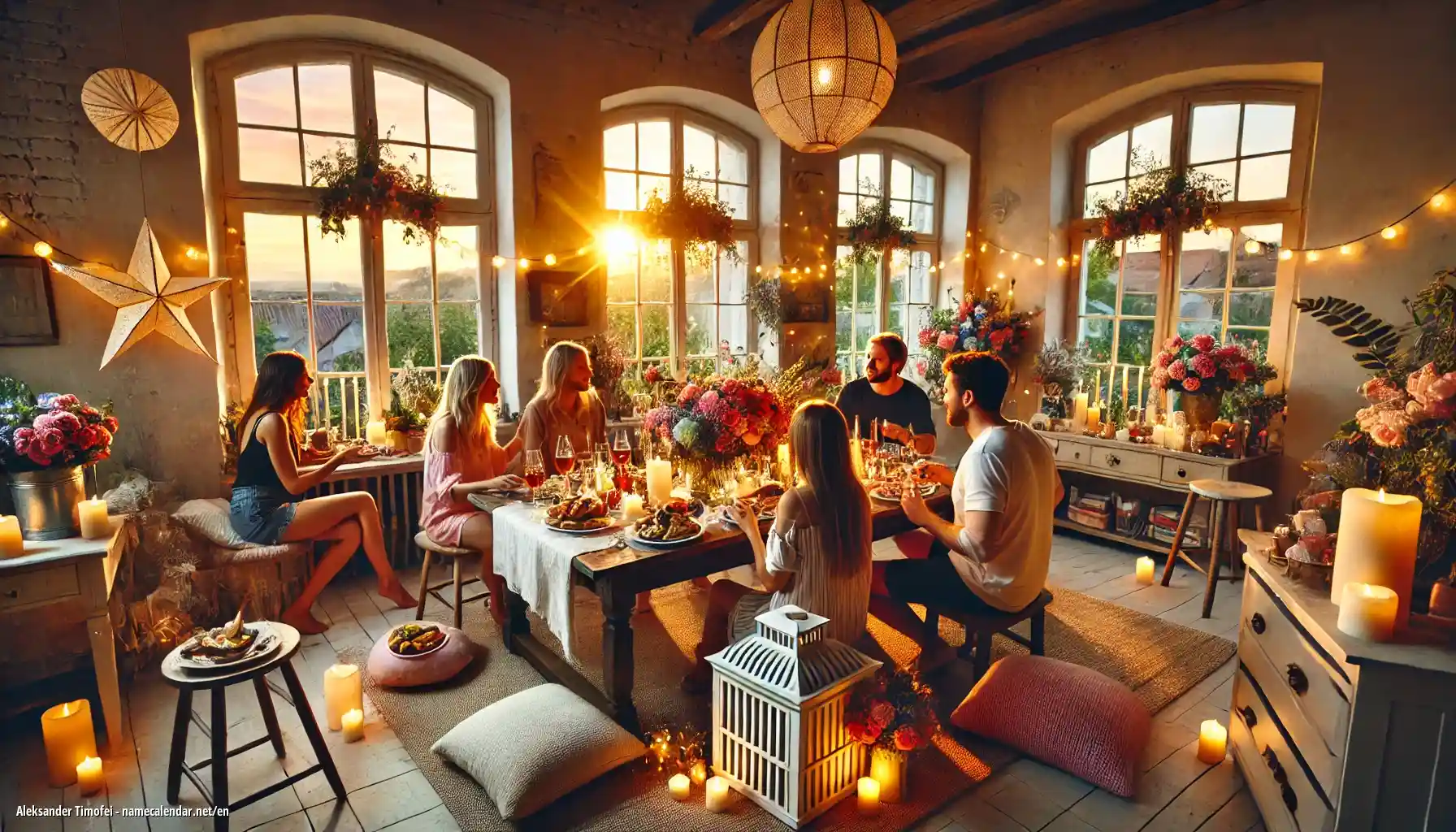 Celebration of name day and name - Aleksander Timofei